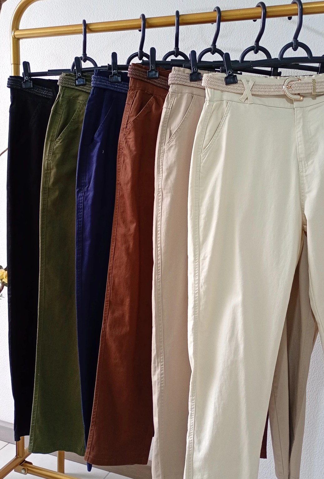 Calça Sarja com Elastano