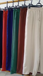 Calça Pantalona Crepe Duna